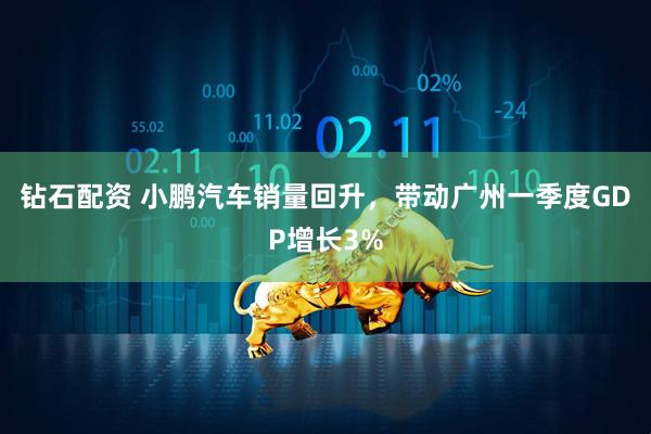 钻石配资 小鹏汽车销量回升，带动广州一季度GDP增长3%